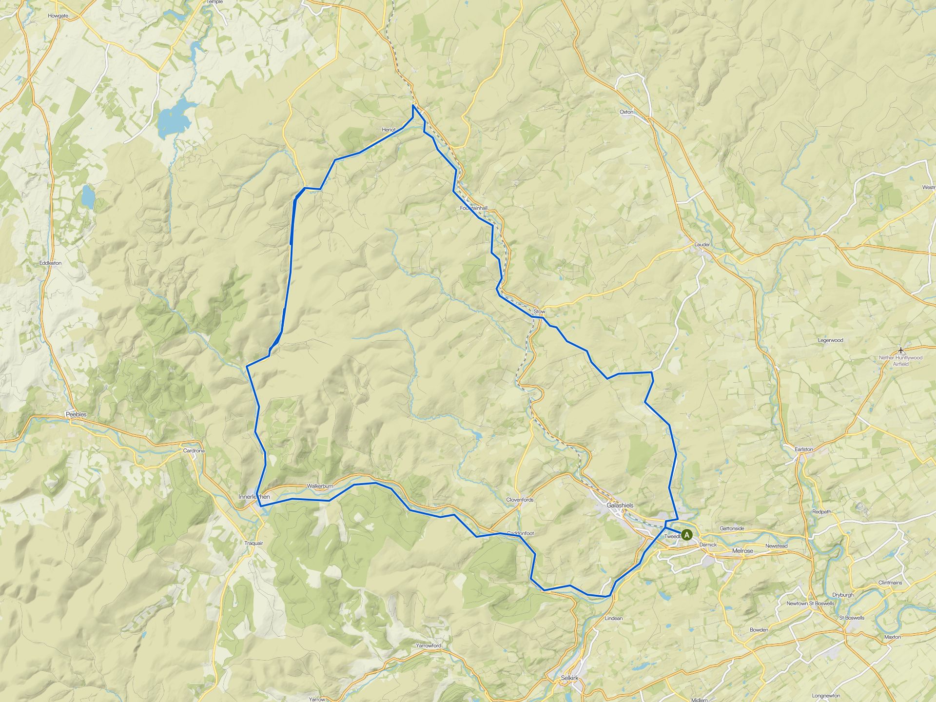 The best cycling routes in Scottish Borders | Komoot